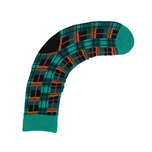 Plaid grænir - 41-45